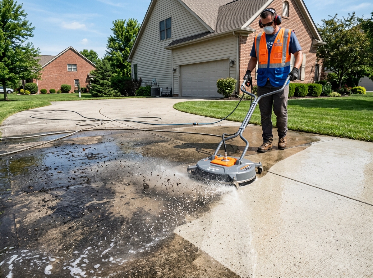 Driveway & Concrete Cleaning